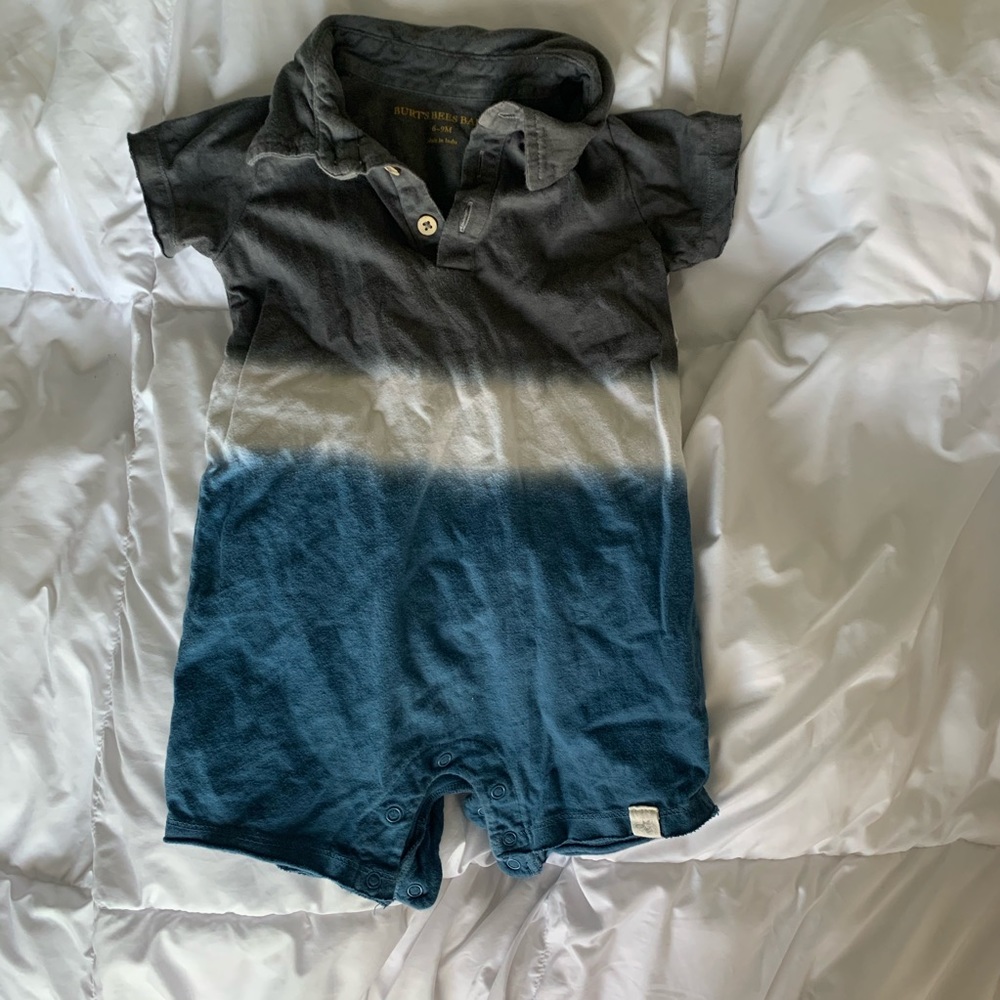 Burts bees baby onsie romper boho look